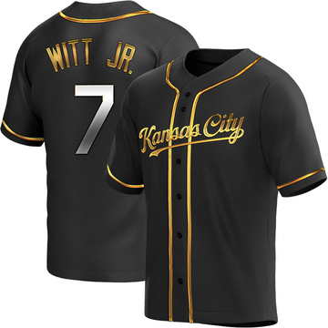 Nike Youth Kansas City Royals Bobby Witt Jr. #7 White Cool Base Home Jersey