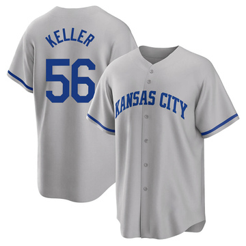Top-selling Item] Brad Keller 56 Kansas City Royals Men's 2022-23 Road 3D  Unisex Jersey - Gray 3D Unisex Jersey