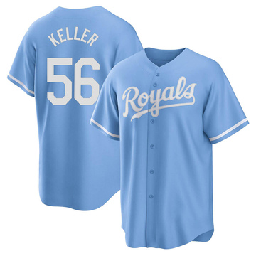 Top-selling Item] Brad Keller 56 Kansas City Royals Men's 2022-23 Home 3D  Unisex Jersey - White