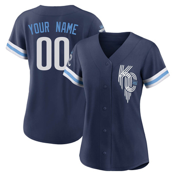 Kansas City Royals Replica Personalized Youth Home Jersey