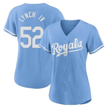 Daniel Lynch Kansas City Royals 2022 City Connect Navy Baseball