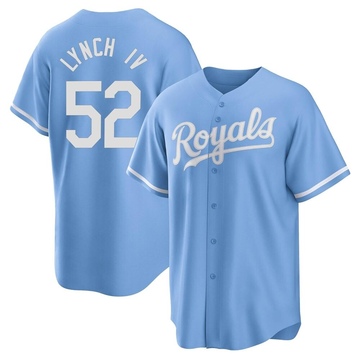 Daniel Lynch Kansas City Royals 2022 City Connect Navy Baseball