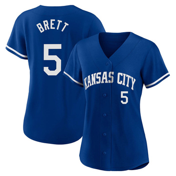 Royals #5 George Brett Royal Blue Cool Base Stitched Youth Baseball Jersey  on sale,for Cheap,wholesale from China
