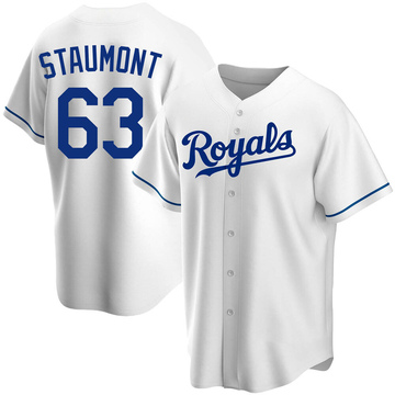 Josh Staumont Kansas City Royals 2022 City Connect Navy Baseball Playe —  Ecustomily