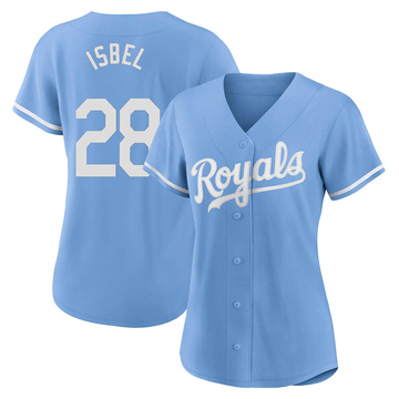 Rinkha Kyle Isbel Baseball Paper Poster Royals 2 Women's T-Shirt