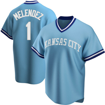 Kansas City Royals MJ Melendez Autographed WHITE Custom Jersey - BECKE